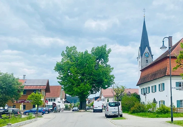 Dorfmitte von Aitrang