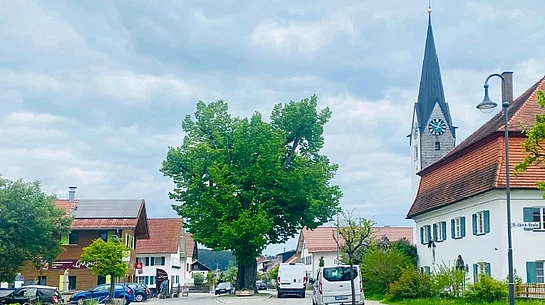 Dorfmitte von Aitrang